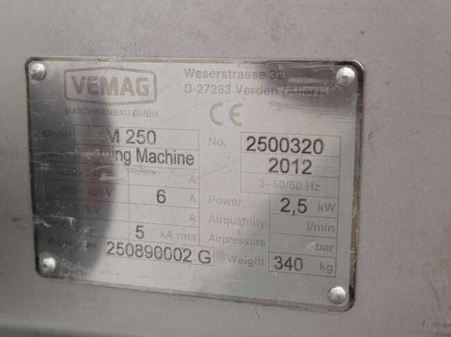 Vemag forming machine