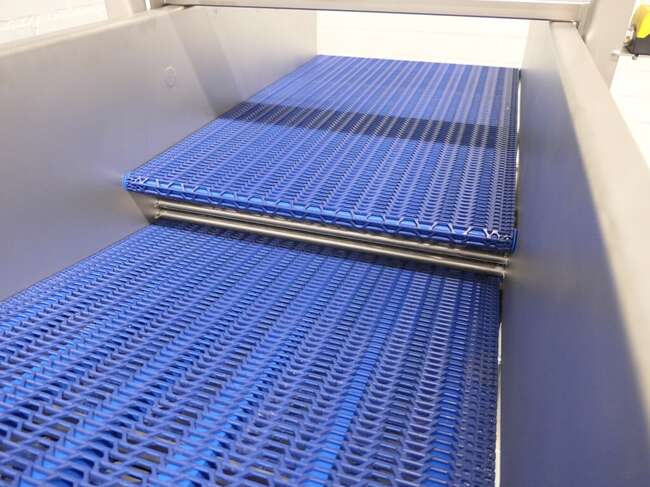 GEA flip-over drip-off conveyor